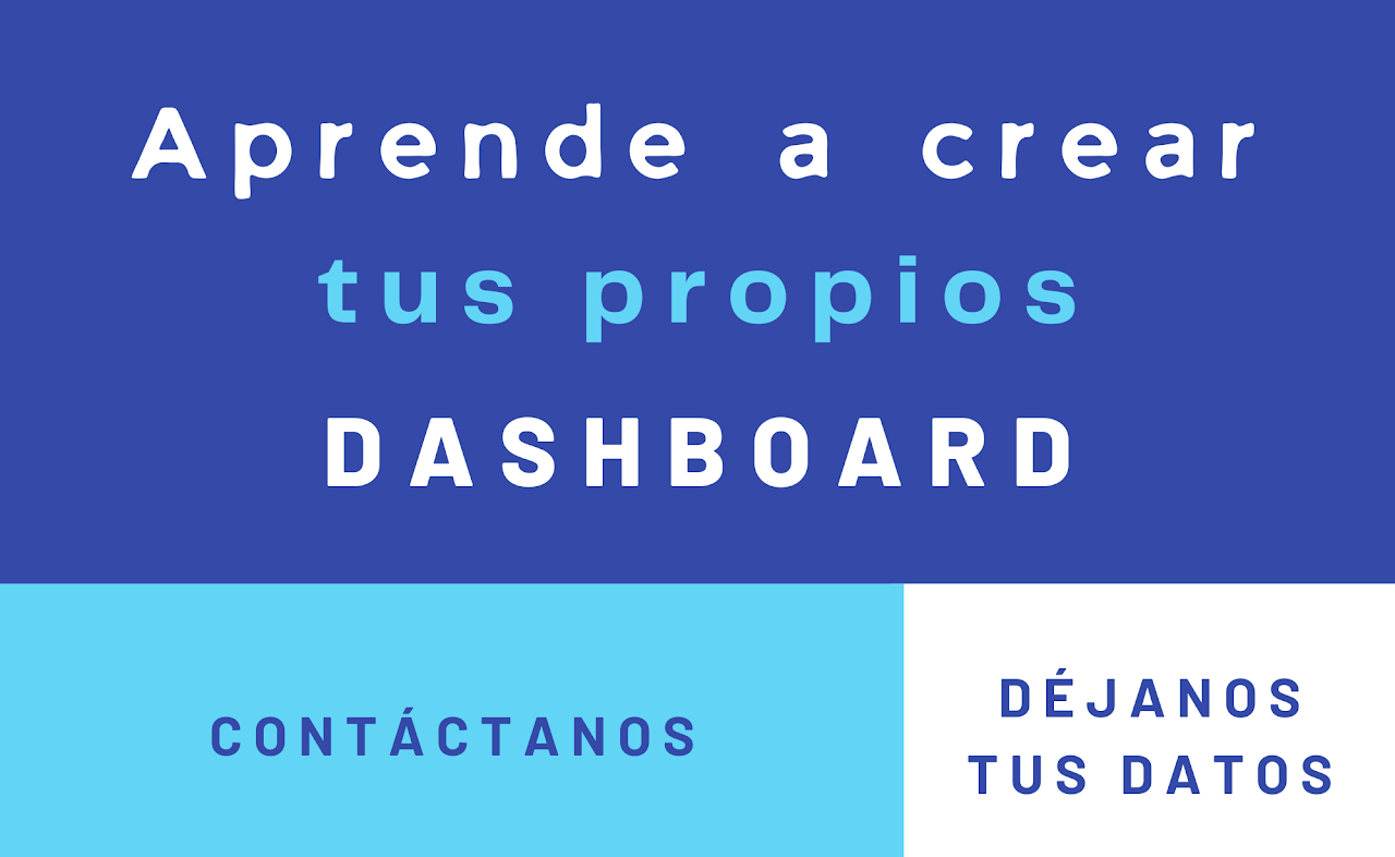 Aprende a crear tus propios dashboards